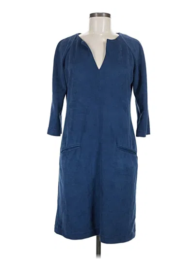 Pre-owned Lesley Evers Casual Dress In Blue