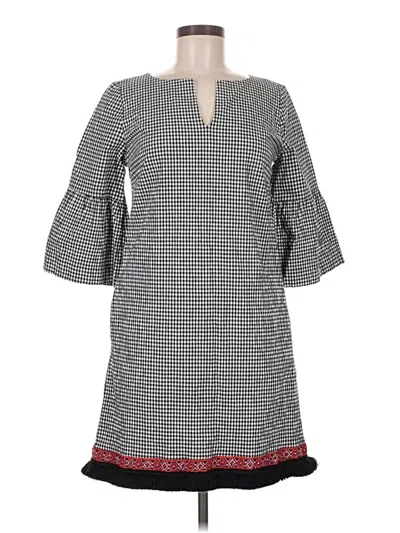 Pre-owned Lesley Evers Casual Dress In Gray