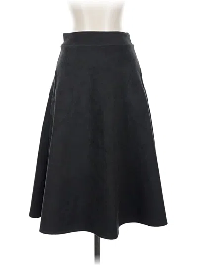 Pre-owned Lesley Evers Formal Skirt In Black