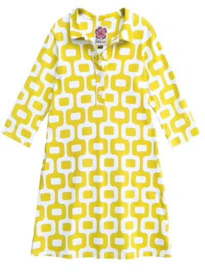 Lesley Evers Women's Tippi Barcelona Dress In Yellow White