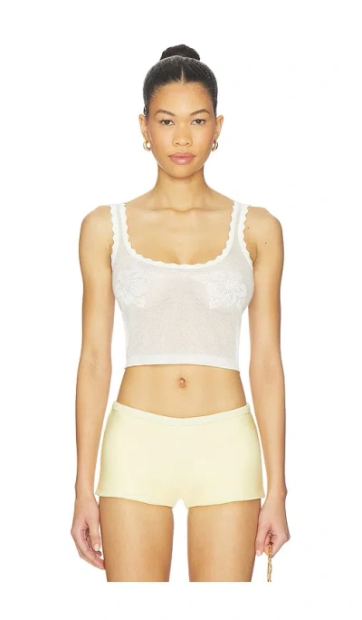 Leslie Amon Emma Top In Blue