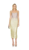 Leslie Amon Lea Dress In Multi