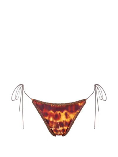 Leslie Amon Lucy Bikini Briefs In Multi