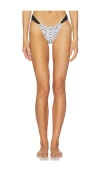 Leslie Amon Maya Bikini Bottom In Black