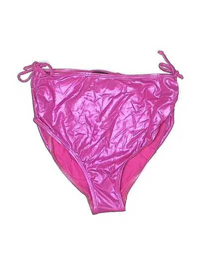 Pre-owned Leslie Amon Swimsuit Bottoms In Pink
