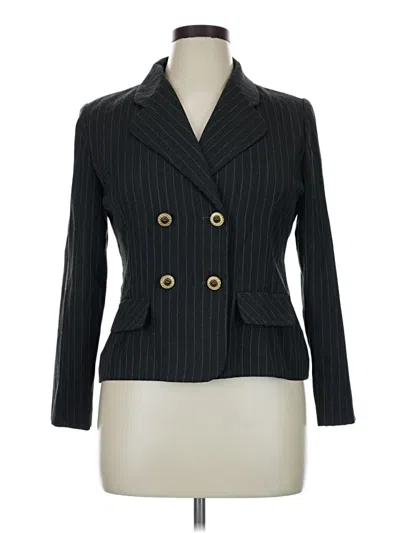 Pre-owned Leslie Fay Blazer Jacket In Black