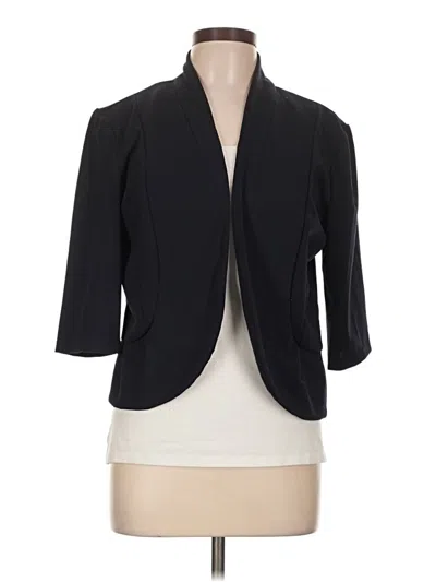 Pre-owned Leslie Fay Blazer Jacket In Black
