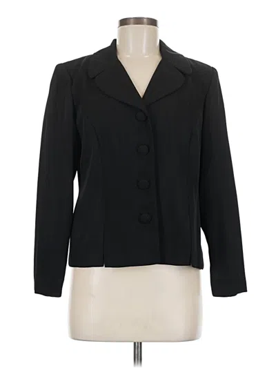 Pre-owned Leslie Fay Blazer Jacket In Black