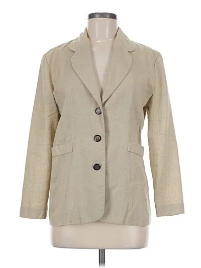 Pre-owned Leslie Fay Blazer Jacket In Brown