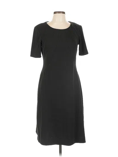 Pre-owned Leslie Fay Casual Dress In Black