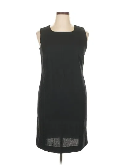 Pre-owned Leslie Fay Casual Dress In Black