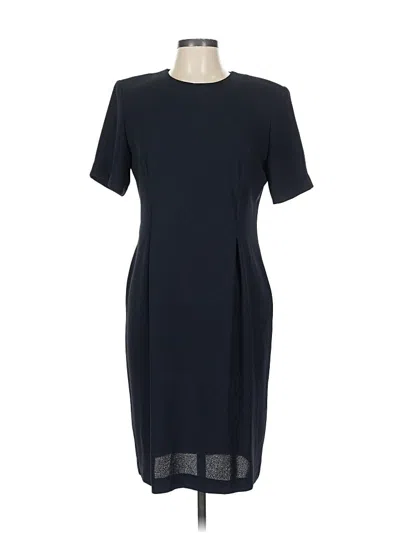 Pre-owned Leslie Fay Casual Dress In Black