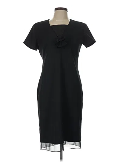 Pre-owned Leslie Fay Casual Dress In Black