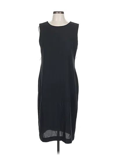 Pre-owned Leslie Fay Casual Dress In Black