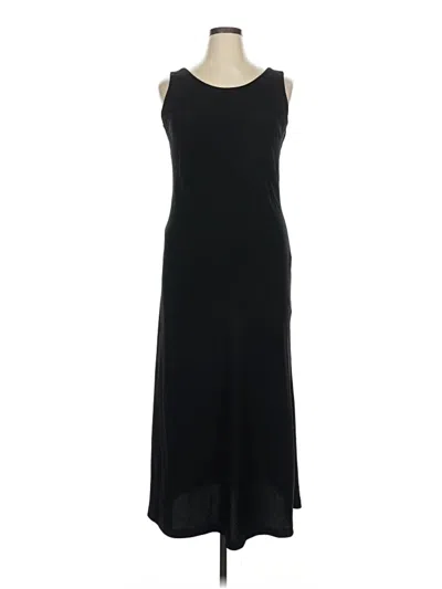 Pre-owned Leslie Fay Casual Dress In Black