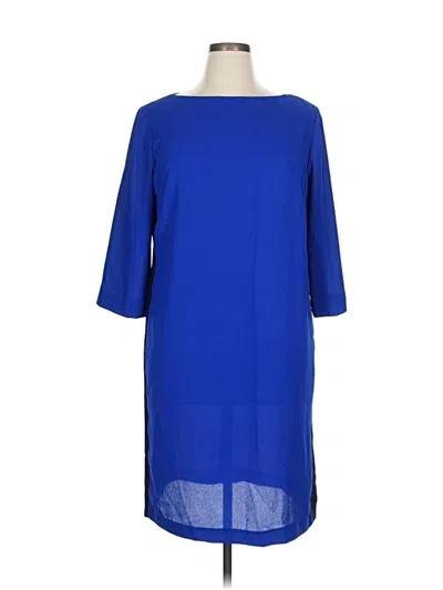 Pre-owned Leslie Fay Casual Dress In Blue