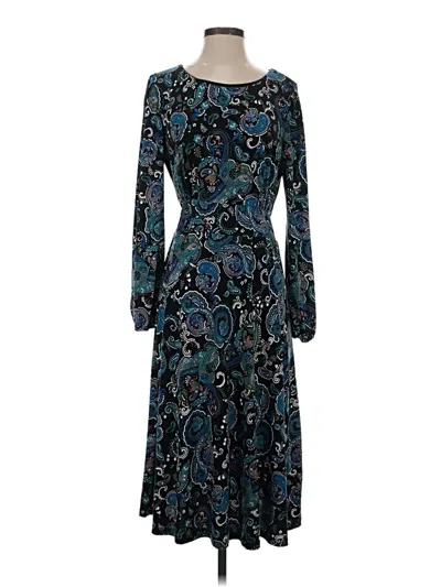Pre-owned Leslie Fay Casual Dress In Blue