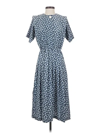 Pre-owned Leslie Fay Casual Dress In Blue