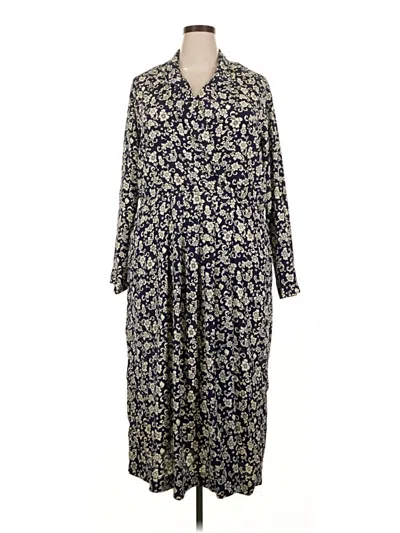 Pre-owned Leslie Fay Casual Dress In Blue