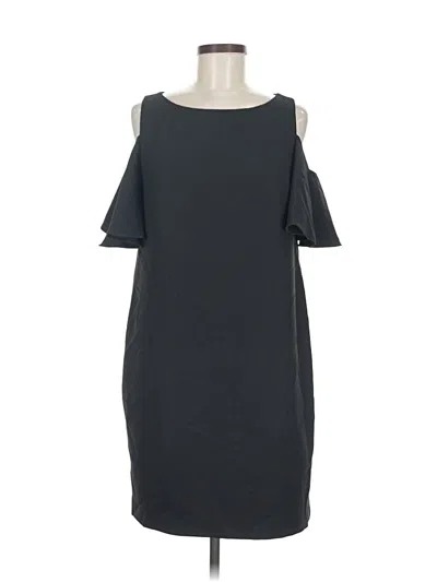Pre-owned Leslie Fay Casual Dress In Gray
