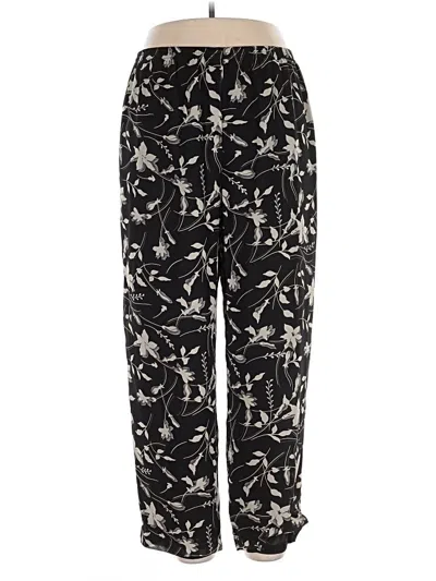 Pre-owned Leslie Fay Casual Pants In Black