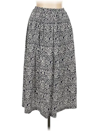 Pre-owned Leslie Fay Casual Skirt In Blue