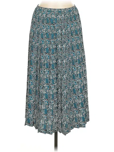 Pre-owned Leslie Fay Casual Skirt In Blue