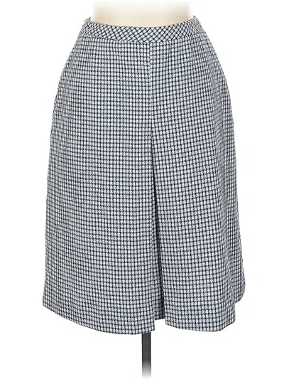 Pre-owned Leslie Fay Casual Skirt In Blue
