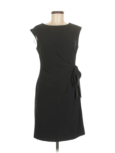 Pre-owned Leslie Fay Cocktail Dress In Black