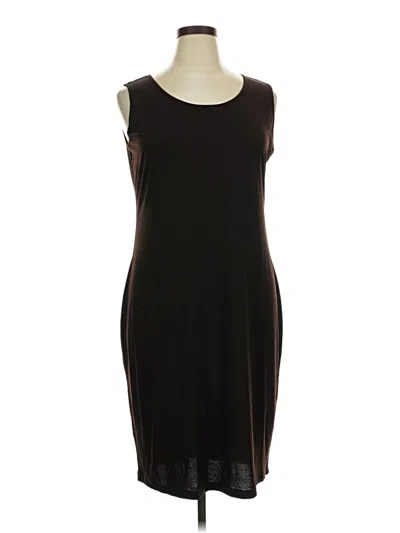 Pre-owned Leslie Fay Cocktail Dress In Black