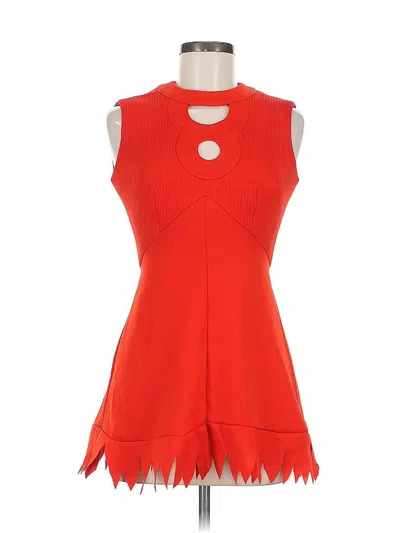 Pre-owned Leslie Fay Cocktail Dress In Red