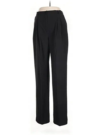 Pre-owned Leslie Fay Dress Pants In Black