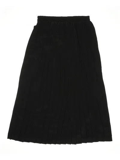 Pre-owned Leslie Fay Formal Skirt In Black