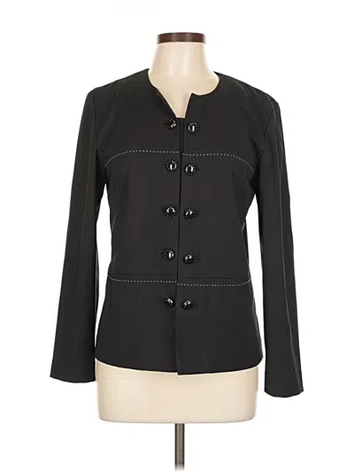 Pre-owned Leslie Fay Jacket In Black