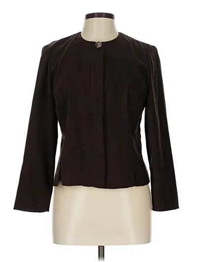 Pre-owned Leslie Fay Jacket In Brown