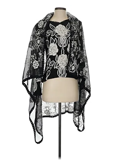 Pre-owned Leslie Fay Kimono In Black
