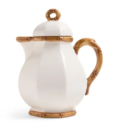 Les-ottomans Bamboo Milk Jug In White
