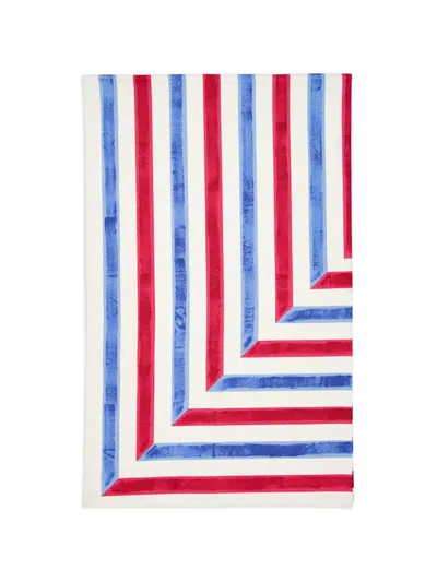 Les-ottomans Block Print Tablecloth In Multi