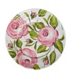 Les-ottomans Ceramic The Roses Plate In Multi