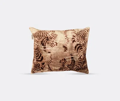 Les-ottomans Cushions Multicolour Uni In Brown