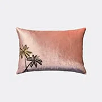 Les-ottomans Cushions Pink Uni In Brown