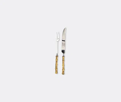 Les-ottomans Cutlery Multicolour Uni In Silver