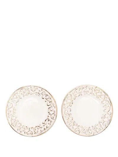 LES-OTTOMANS ENGRAVED PLATES (SET OF TWO)