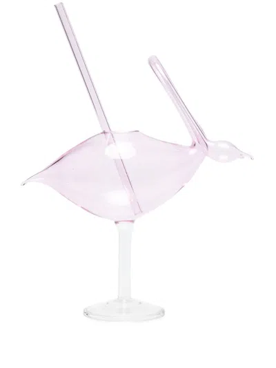 Les-ottomans Shaped Glasses In Pink