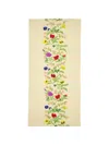 Les-ottomans Flower Embroidered Tablecloth In Multi