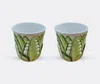 Les-ottomans Glassware Multicolour Uni In Green