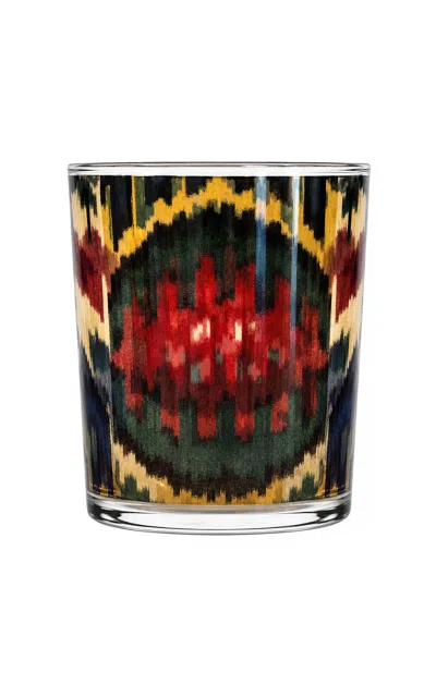 Les-ottomans - Ikat Glass Tumbler - Multi