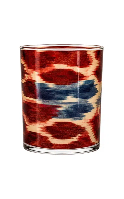Les-ottomans - Ikat Glass Tumbler - Multi