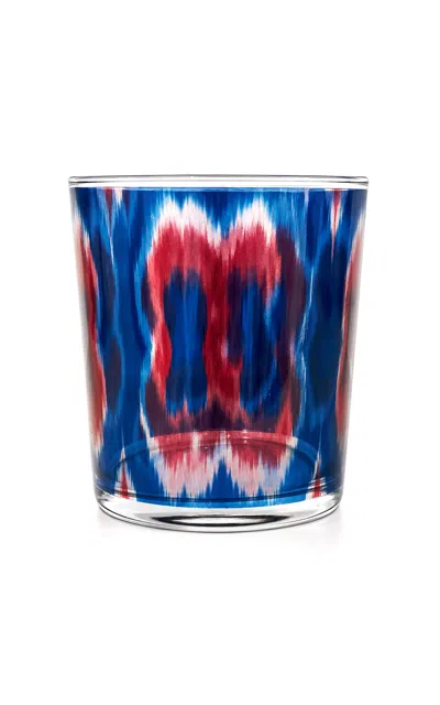Les-ottomans - Ikat Glass Tumbler - Multi