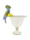 Les-ottomans Parrot Vase In Multi